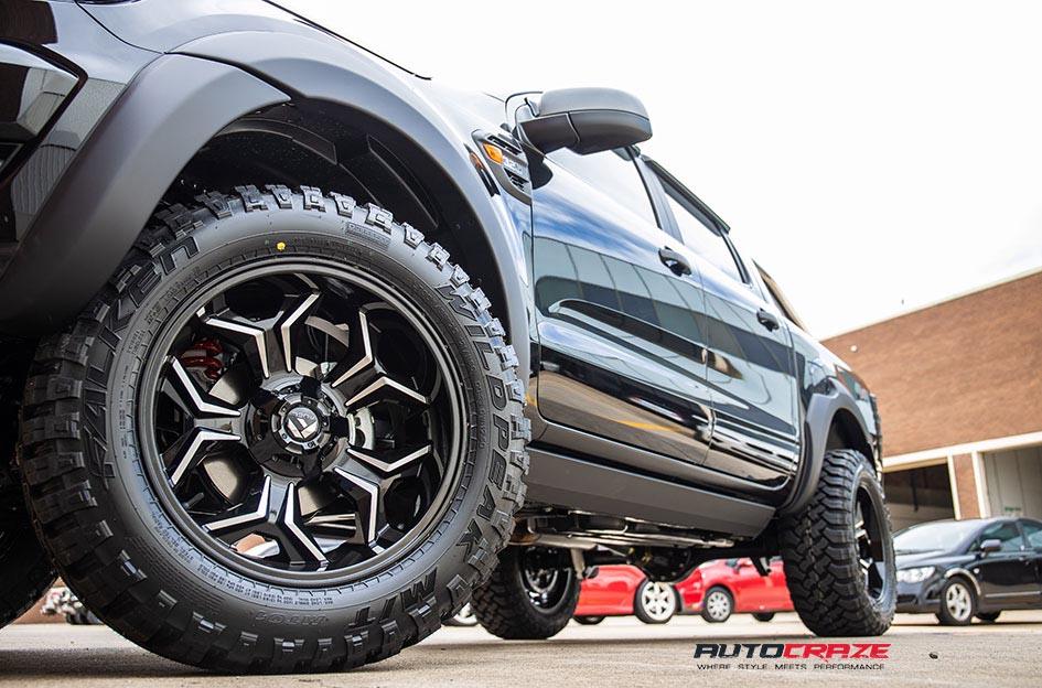 FORD RANGER AVENGER GLOSS BLACK MILLED